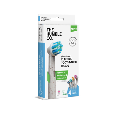 The Humble Co Bitki Bazlı Elektrikli Diş Fırçası Başlığı 4 Adet