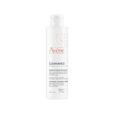 Avene Cleanance Hydra Yıpranmış ve Kurumuş Ciltler için Temizleme Kremi 200 ml