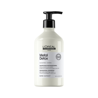 Loreal Professionnel Paris Serie Expert Metal Detox Renkli ve Açıcı ile İşlem Görmüş Saçlar İçin Metal Karşıtı Arındırıcı Şampuan 500 ml