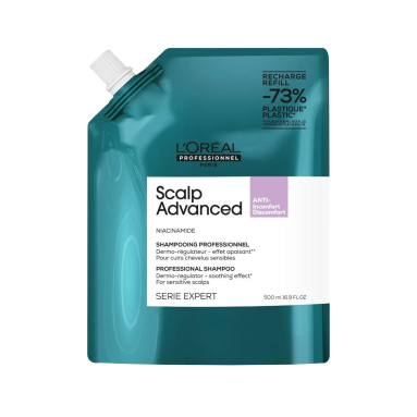Loreal Professionnel Paris Serie Expert Scalp Advanced Hassas Saç Derisi için Profesyonel Şampuan Refill 500 ml