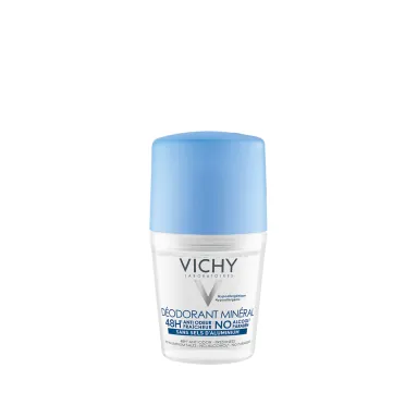 Vichy Aluminum Free Hassas Ciltler için 48h Mineral Kadın Roll-On Deodorant 50 ml