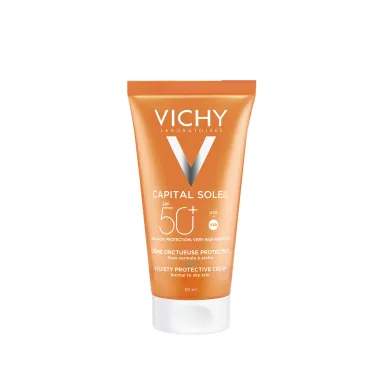 Vichy Capital Soleil Velvety SPF 50 Güneş Koruyucu Yüz Kremi 50 ml
