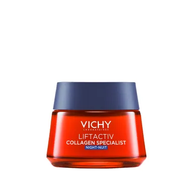 Vichy Liftactiv Collagen Specialist 16 Yaşlanma Karşıtı Gece Bakım Kremi 50 ml