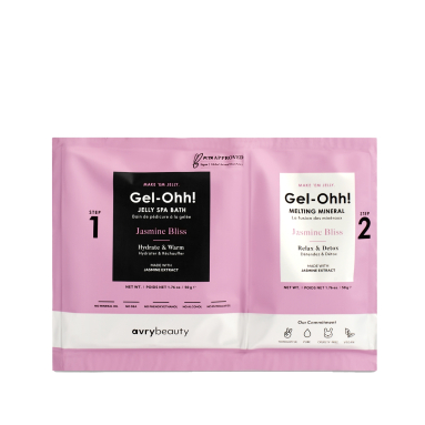 Voesh New York Gel-Ohh! Jöle Spa Pedikür Seti Jasmine Bliss