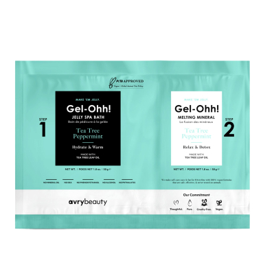 Voesh New York Gel-Ohh! Jöle Spa Pedikür Seti Tea Tree Peppermint