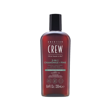 American Crew 3'ü 1 Arada Chamomile Pine Relaxing Şampuan