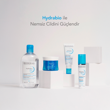 Bioderma Hydrabio Milky Cleanser Yüz Temizleme Sütü 250 ml – Cildi nazikçe temizleyip nemlendirirken, 250 ml'lik Bioderma Hydrabio yüz temizleme sütü.
