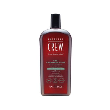 American Crew 3-IN-1 Chamomile Pine Relaxing Şampuan