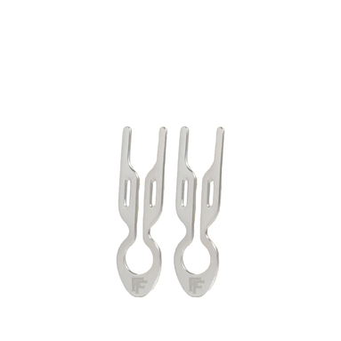 Fiona Franchimon Nº 1 HAIRPIN Petite Çelik Saç Tokası White Gold