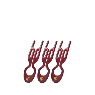 Fiona Franchimon Nº1 HAIRPIN Saç Tokası Ruby Red 3 Adet