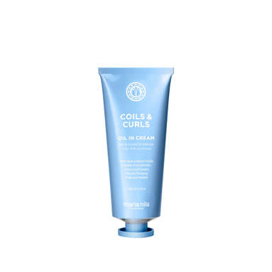 Maria Nila Coils & Curls Kıvırcık ve Dalgalı Saçlar İçin Durulanmayan Bukle Belirginleştici Yağ Krem 100 ml