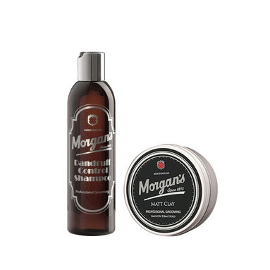 Morgan's Pomade Şampuan ve Saç Şekillendirme Seti