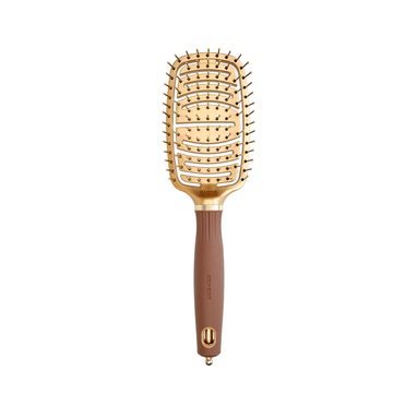 Olivia Garden Expert Care Flex Nylon Bristles Altın ve Saç Fırçası