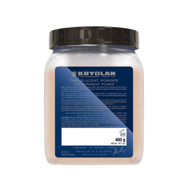 Kryolan Translucent Powder Transparan Pudra TL 9