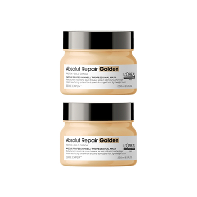 Loreal Professionnel Paris Serie Expert Absolut Repair Yıpranmış Saçlar için Onarıcı Altın Maske 250 ml 2 Adet