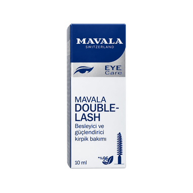 Mavala Double Lash Kirpik Bakımı 10 ml – Kirpikleri besleyip güçlendirerek uzatan, 10 ml'lik kirpik bakım ürünü.