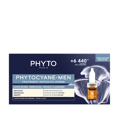 Phyto PHYTOCYANE Men Erkekler için Yoğun Saç Dökülmesi Bakım Serumu 12x3.5 ml
