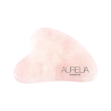 Aurelia Geneve Kalp Şekilli Gua Sha Taşı Pembe Kuvars