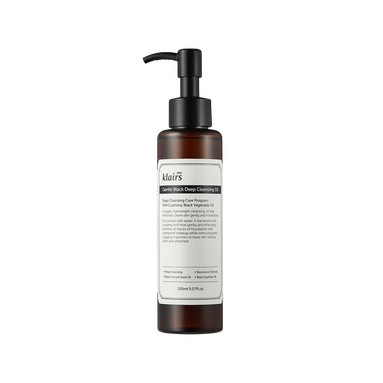 Dear Klairs Gentle Black Deep Cleansing Oil Yüz Temizleme Yağı 150 ml