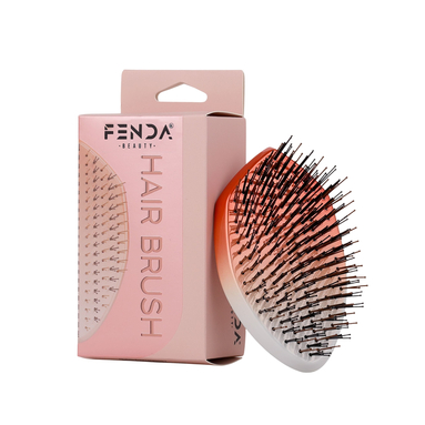 Fenda Profesyonel 4 Pinli Oval Saç Fırçası Supernova Coral 2OR