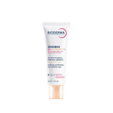 Bioderma Sensibio Ar+ CC SPF 50+ Kızarıklık Karşıtı Renkli Yüz Krem Light 40 ml