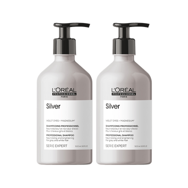 Loreal Professionnel Paris Serie Expert Silver Mor Şampuan 500 ml x 2 Adet