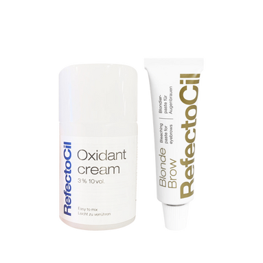 Refectocil Kaş ve Kirpik Boyası Sarı Blonde Brow 15 ml ve Krem Oksidan 100 ml