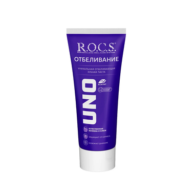 Rocs Uno Hızlı Beyazlatıcı Diş Macunu