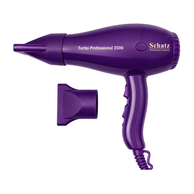 Schatz Profesyonel Turbo 3500 Fön Makinesi Mor 2400W
