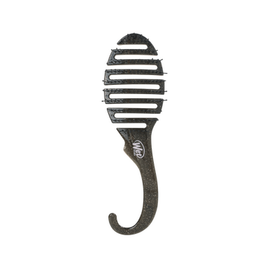 Wet Brush Shower Glitter Detangler Islak Saç Tarama Fırçası Siyah