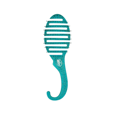 Wet Brush Shower Glitter Detangler Islak Saç Tarama Fırçası Yeşil