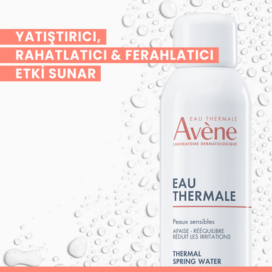 Avene Yatıştırıcı Rahatlatıcı ve Ferahlatıcı Termal Su 300 ml – 300 ml'lik Avene termal su, cildin rahatlamasına ve ferahlamasına yardımcı olur.